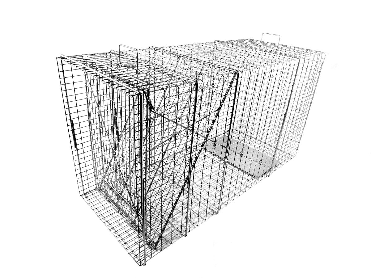 110A, Dog, Fox Trap with One Trap Door, 4'