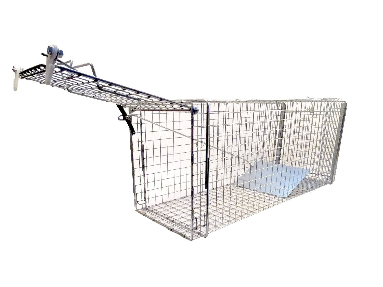 Auto Set Cat Trap 30 x10 x12 Humane Live Trap